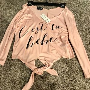 NWT Bebe top